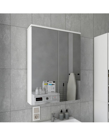 Badezimmerschrank Doros Mira Weiß 57,8x15,4x76,4 (41510108)