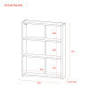 Badezimmerschrank Doros Mira Weiß 57,8x15,4x76,4 (41510108)