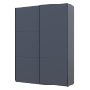 Kleiderschrank Doros G-Caiser Schiebetüren Anthrazit Anthrazit 2 Türen 160x60x240 (42005412)