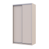 Kleiderschrank Doros City Light Schiebetüren Kaschmir 2 Türen 120x60x225 (80736329)