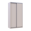 Kleiderschrank Doros City Light Schiebetüren Kaschmir 2 Türen 120x60x225 (80736329)