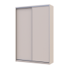Kleiderschrank Doros City Light Schiebetüren Kaschmir 2 Türen 150x45x225 (80736350)