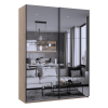 Kleiderschrank Doros G-Caiser Schiebetüren Ewok Eiche mit Glas 180x60x240 (80737752)