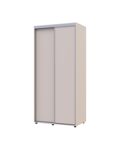 Kleiderschrank Doros Sigma Slim Schiebetüren Kaschmir 2 Türen 100x60x214.4 (42005453)