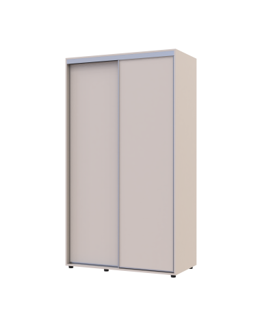 Kleiderschrank Doros Sigma Slim Schiebetüren Kaschmir 2 Türen 120x60x214.4 (42005455)