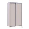 Kleiderschrank Doros Sigma Slim Schiebetüren Kaschmir 2 Türen 120x60x214.4 (42005455)