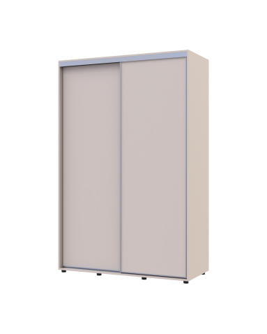 Kleiderschrank Doros Sigma Slim Schiebetüren Kaschmir 2 Türen 140x60x214.4 (42005457)