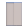 Kleiderschrank Doros Sigma Slim Schiebetüren Kaschmir 2 Türen 140x60x214.4 (42005457)