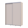 Kleiderschrank Doros Sigma Slim Schiebetüren Kaschmir 2 Türen 160x60x214.4 (42005459)