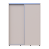 Kleiderschrank Doros Sigma Slim Schiebetüren Kaschmir 2 Türen 160x60x214.4 (42005459)