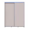Kleiderschrank Doros Sigma Slim Schiebetüren Kaschmir 2 Türen 170x60x214.4 (42005460)