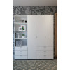 Säulenschrank Doros Gelar Weiß 60x49,5x203,4 (41516133)