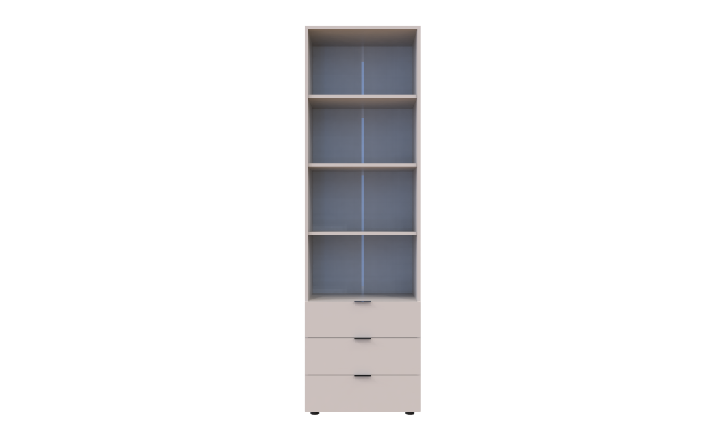 Säulenschrank Doros Gelar Kaschmir 60x49,5x203,4 (41516130)