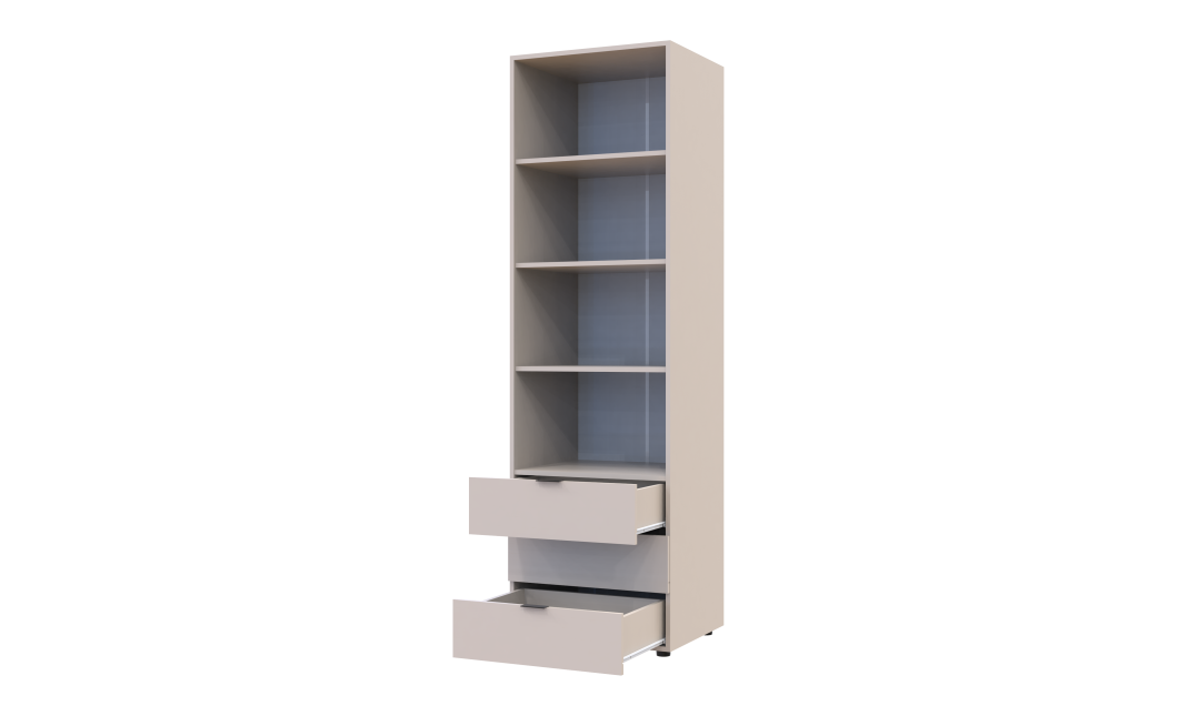 Säulenschrank Doros Gelar Kaschmir 60x49,5x203,4 (41516130)