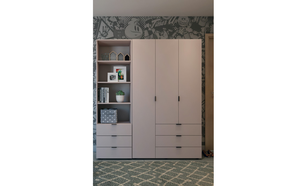 Säulenschrank Doros Gelar Kaschmir 60x49,5x203,4 (41516130)