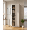 Kleiderschrank Doros Promo mit Drehtüren Kaschmir mit Böden 2 Türen 90x48x204 (80737670)