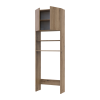 Waschmaschinenschrank Doros Lola Mini Ewok Eiche 64x26,6x190 (41516205)