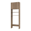 Waschmaschinenschrank Doros Lola Mini Ewok Eiche 64x26,6x190 (41516205)