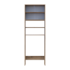 Waschmaschinenschrank Doros Lola Mini Ewok Eiche 64x26,6x190 (41516205)