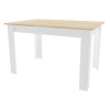 Tisch NP 120x80 Sonoma Eiche + Weiß (100153871)