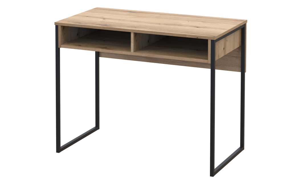 Schreibtisch Doros Bart Ewok Eiche mit Ablage 100x55x78,1 (41510114)