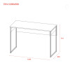 Schreibtisch Doros Bart Light Ewok Eiche 120x55x78,1 (41510120)
