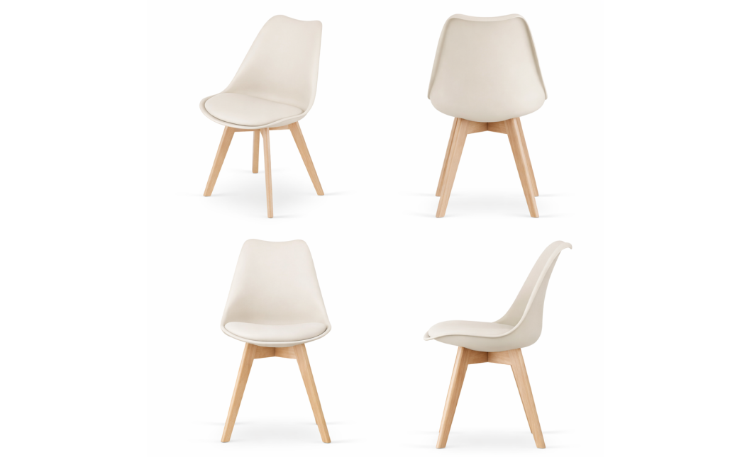 Stuhl Doros Bin Kaschmir 49x43x84 (84110005)