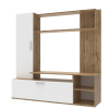Kleiderschrank Doros Kona Tahoe/Weiß 151x40x147 (44900388)
