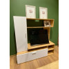 Kleiderschrank Doros Kona Tahoe/Weiß 151x40x147 (44900388)