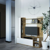 Kleiderschrank Doros Kona Tahoe/Weiß 151x40x147 (44900388)