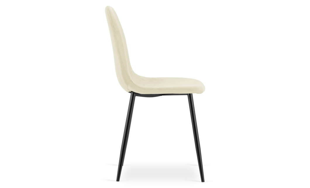 Stuhl COMO – beiger Samt