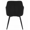 Stuhl JORK360 Samt Schwarz/Schwarz (10039631)