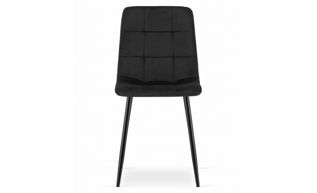 Stuhl KARA Samt Schwarz (10036871)