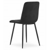 Stuhl KARA Samt Schwarz (10036871)