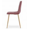 Stuhl KARA Samt Rosa/Holzfarbe (10037871)