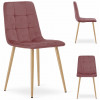 Stuhl KARA Samt Rosa/Holzfarbe (10037871)