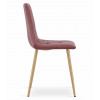 Stuhl KARA Samt Rosa/Holzfarbe (10037871)