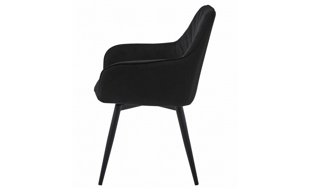 Stuhl NANA360 Samt Schwarz/Schwarz (10039671)
