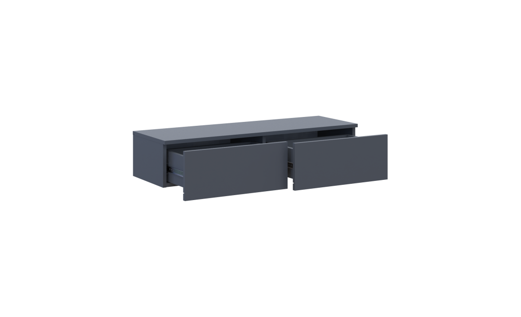Schminktisch Doros Levia Graphitgrau 100x32x22 (41516089)