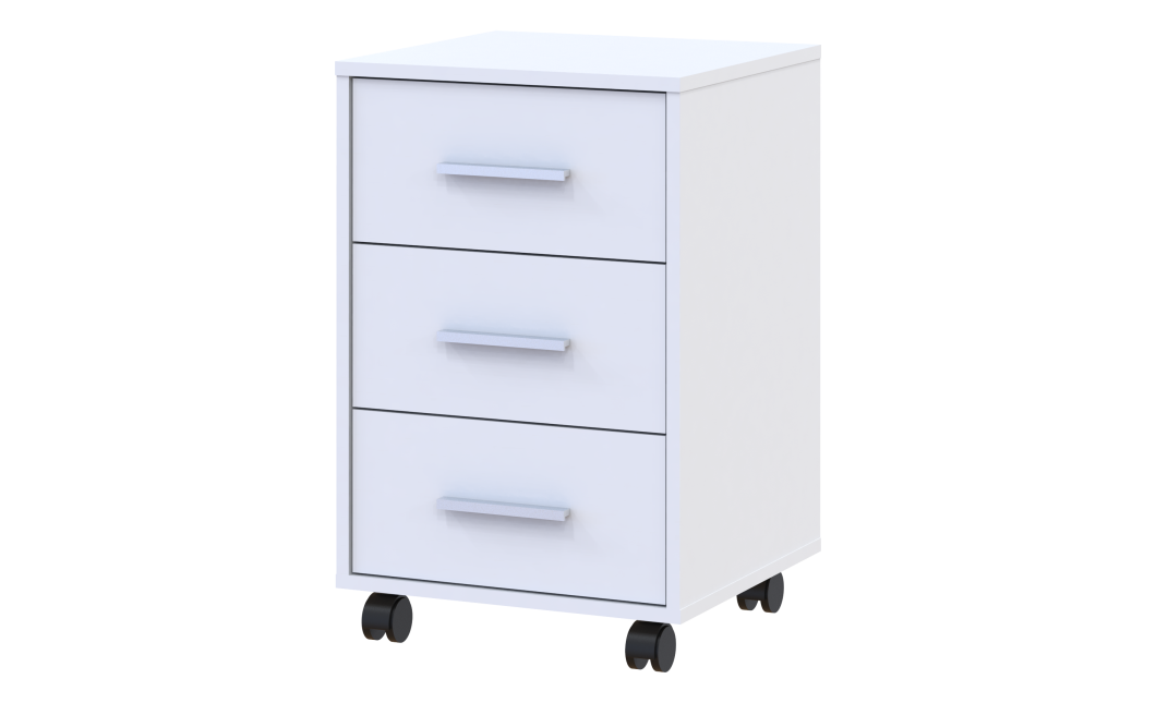 Rollcontainer Doros T3 Weiß Weiß 43x42x66,4 (41902063)