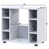 Unterschrank Doros Mira Weiß 54x33x60 (41510127)