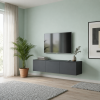 TV-Board Doros Levia Anthrazit 3 Türen 130х35х33 (41516289)
