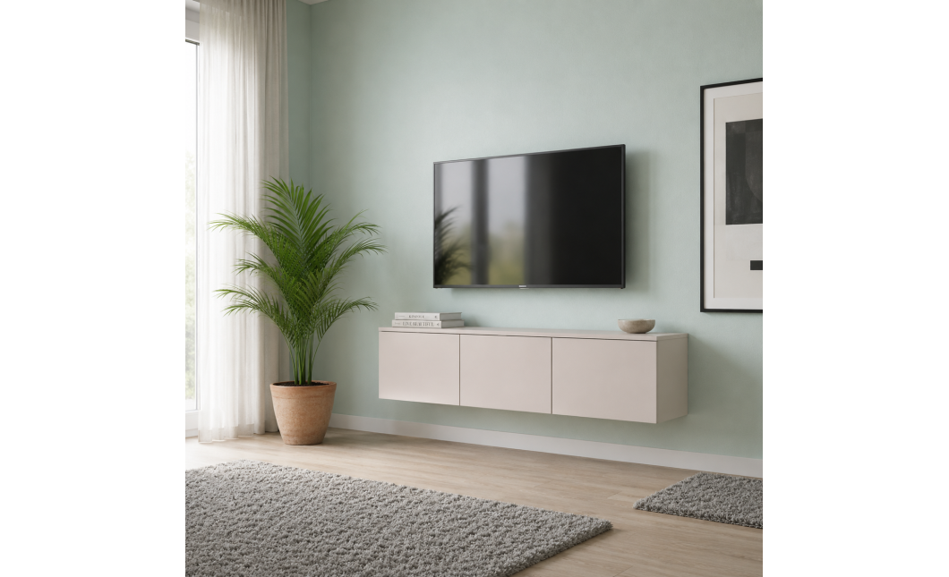 TV-Board Doros Levia Kaschmir 3 Türen 130х35х33 (41516292)