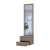 Flurschrank Doros Sola Cannolo / Kaschmir mit Spiegel 45x40x168,6 (44900371)