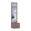 Flurschrank Doros Sola Cannolo / Kaschmir mit Spiegel 45x40x168,6 (44900371)