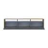 TV-Board Doros U3 Artisan Eiche / Graphitgrau 180x33x43 (41516202)