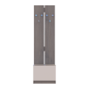 Flurwand Doros Sola Cannolo / Kaschmir 60x40x215 (44900372)
