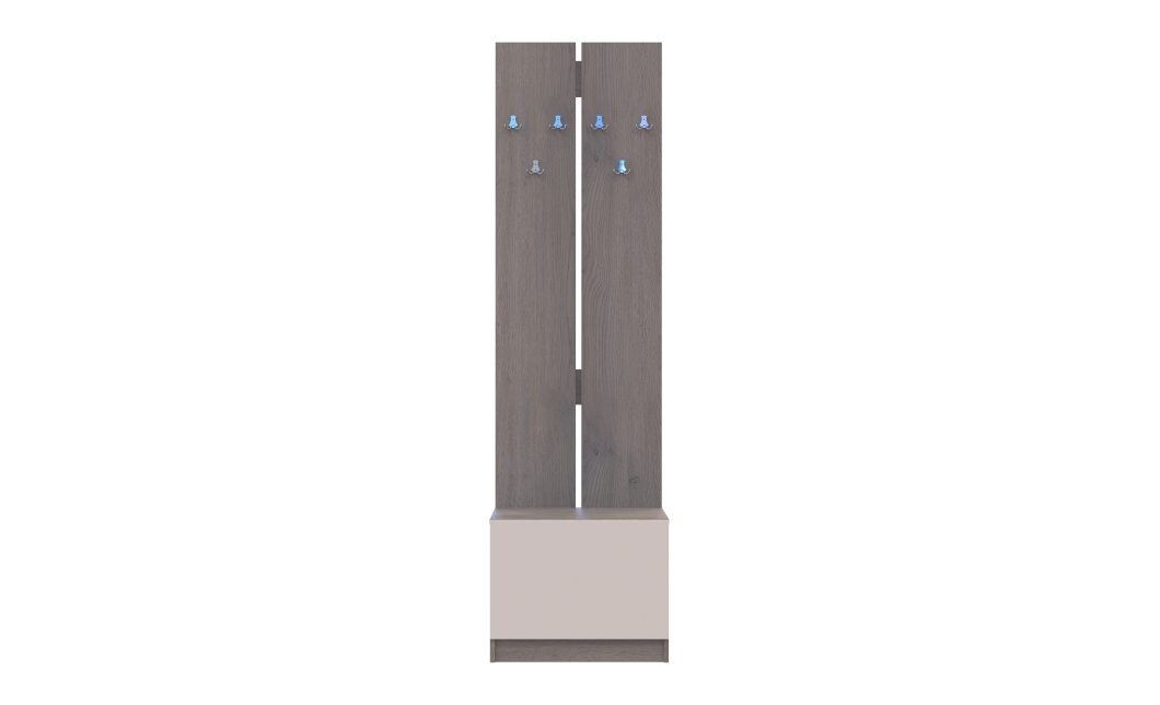 Flurwand Doros Sola Cannolo / Kaschmir 60x40x215 (44900372)