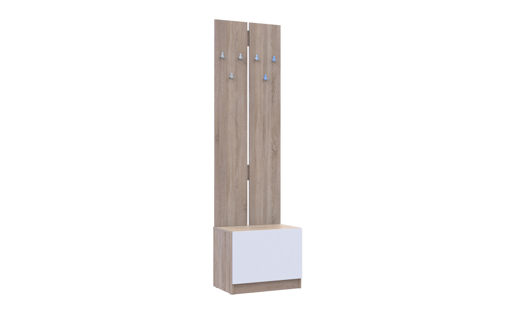 Flurwand Doros Sola Sonoma Eiche 60x40x215 (44900346)