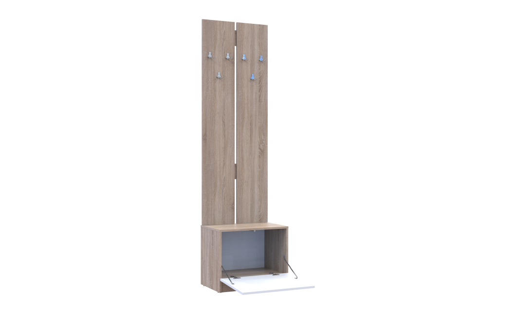 Flurwand Doros Sola Sonoma Eiche 60x40x215 (44900346)